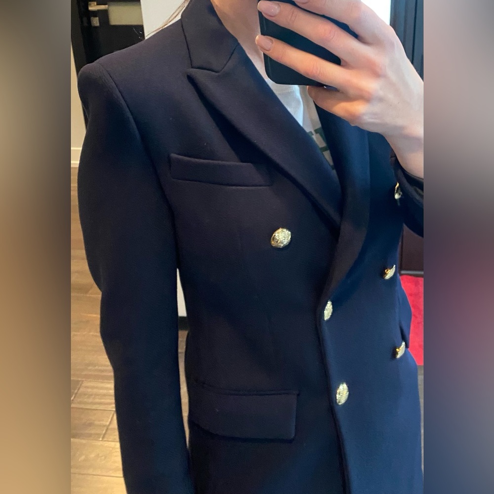 BEAUTIFUL. Navy blue color! Size Small. ZARA